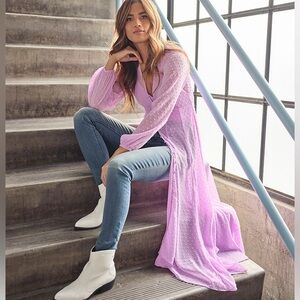 Express x Rocky Barnes lilac Kimono